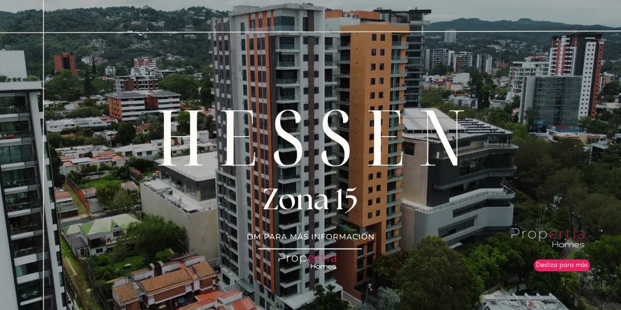 Apartamento en Renta a Estrenar en Zona 15 — Apartamento en Alquiler en Hessen Apartamentos, Zona 15, Guatemala, Ciudad — foto 1 de 17