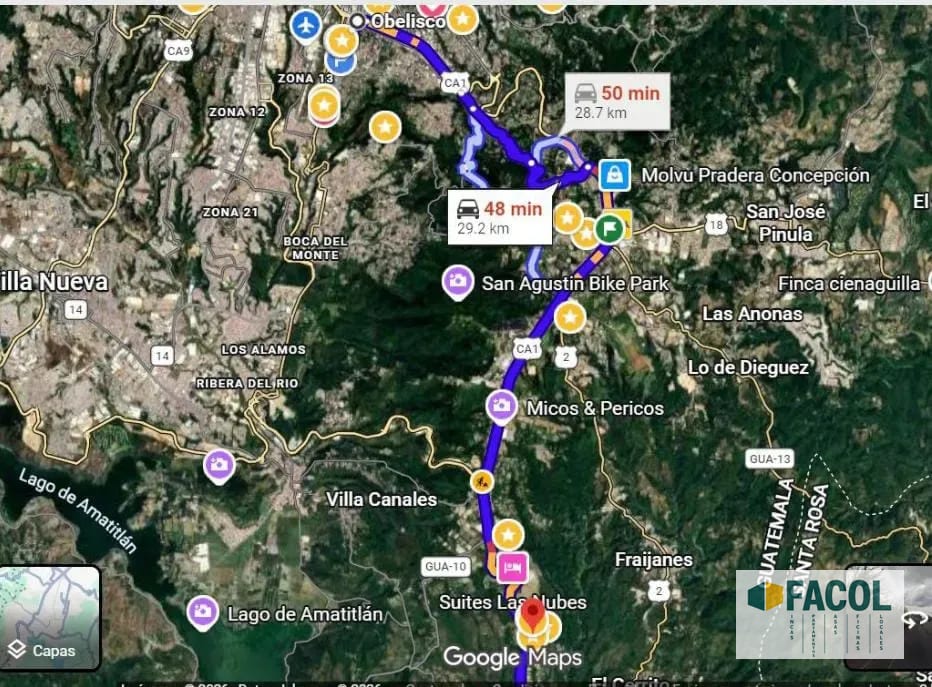 🏡 Terreno y Casa – KM 29.5 Carretera a el Salvador (CAES) — Terreno en Venta en Fraijanes, Carretera a El Salvador, Guatemala, Ciudad — foto 5 de 5