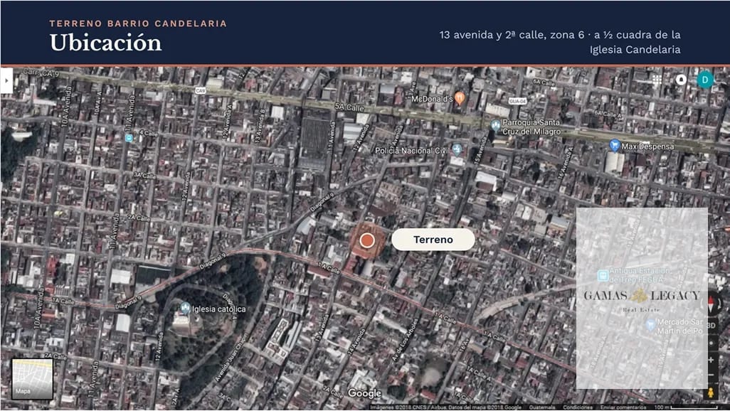 Terreno en Venta en Zona 6, Ciudad de Guatemala — Terreno en Venta en Zona 6, Guatemala, Ciudad — foto 2 de 7