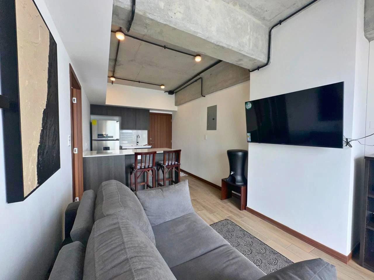 APARTAMENTO P/ ESTRENAR, AMUEBLADO EDIFICIO INARA CUATRO NORTE 40 MTS2, ZONA 4 — Apartamento en Alquiler en Inara Cuatro Norte, Zona 4, Guatemala, Ciudad — foto 1 de 14