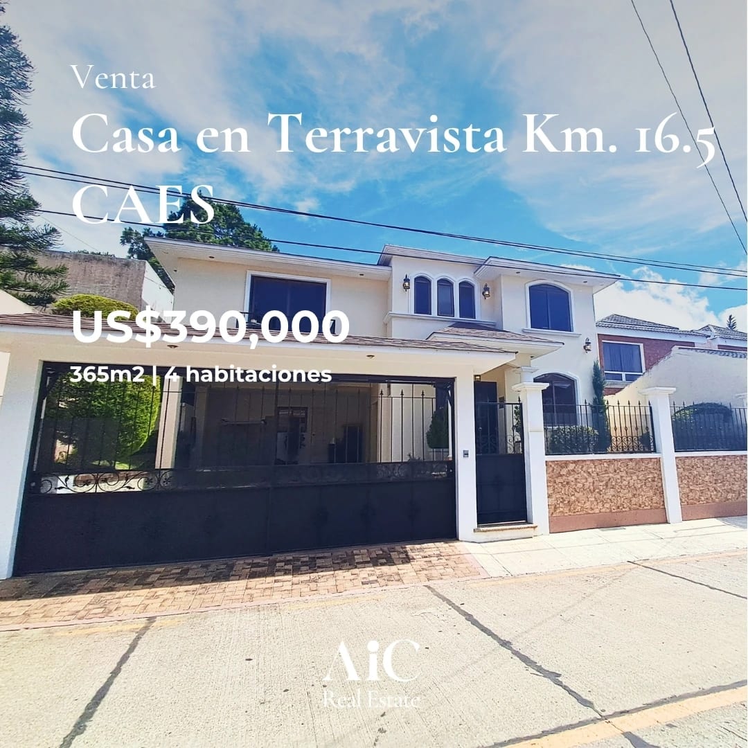 Casa Terravista en Venta 4 Dormitorios, KM 16.5 CAES — Casa en Venta en Terravista, Carretera a El Salvador, Guatemala, Ciudad — foto 1 de 17