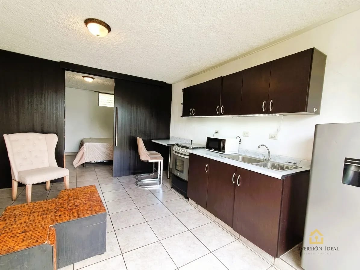 Apartamento amueblado en renta 45 mts2. Q3,900 - 1 dormitorio en Colonia Lourdes zona 16 — Apartamento en Alquiler en Lourdes, Zona 16, Guatemala, Ciudad — foto 3 de 10