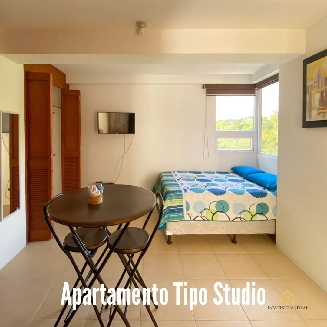 Rento apartamento amueblado 1 habitación - Q3,500 - Edificio Veremos — Apartamento en Alquiler en La Montaña, Zona 16, Guatemala, Ciudad — foto 7 de 8