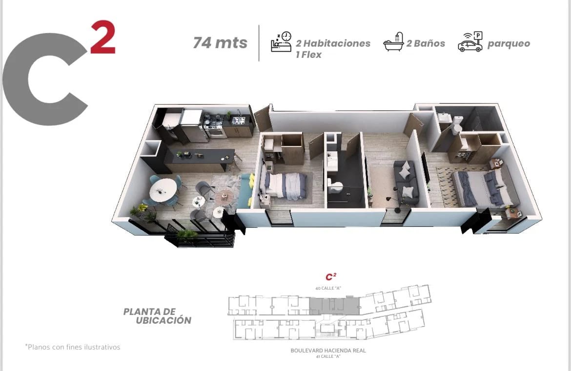 Oportunidad de inversión, Apartamento en Zona 16, actualmente rentado — Apartamento en Venta en Zona 16, Guatemala, Ciudad — foto 6 de 6