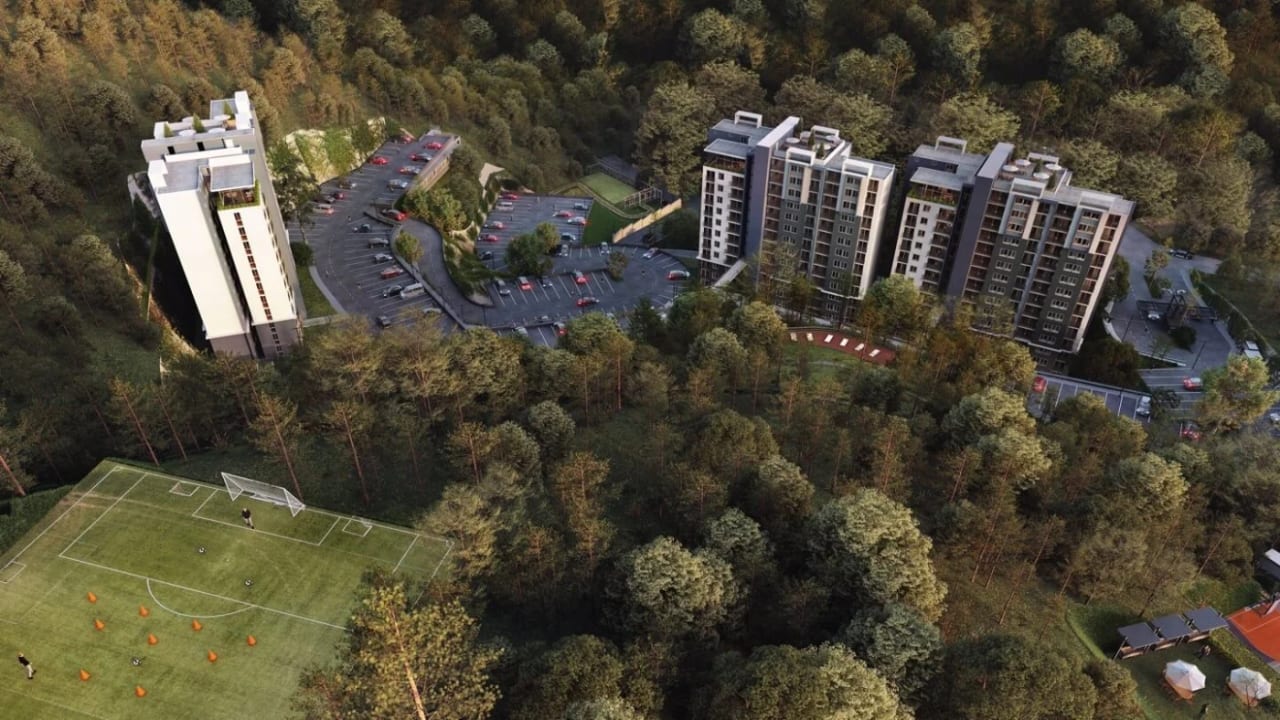 APARTAMENTO EN ALQUILER EDIFICIO MONET SANTA CATARINA PINULA — Apartamento en Alquiler en Santa Catarina Pinula, Guatemala, Ciudad — foto 1 de 13