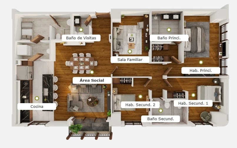 Apartamento en Vente en Sector Cayala Zona 16 — Apartamento en Venta en Ciudad Cayalá, Zona 16, Guatemala, Ciudad — foto 2 de 6
