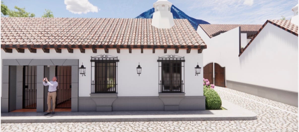 Linda Casa en Construcción a 10 Mins del Casco de Antigua — Casa en Venta en Antigua, Sacatepéquez — foto 1 de 13