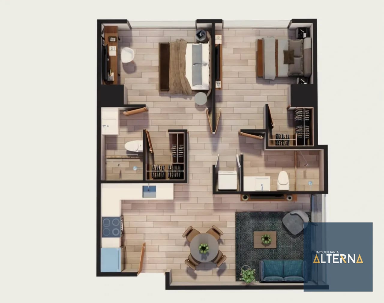 Apartamento en Venta Zona 15 Vista Hermosa 1 — Apartamento en Venta en Zona 15, Guatemala, Ciudad — foto 7 de 17