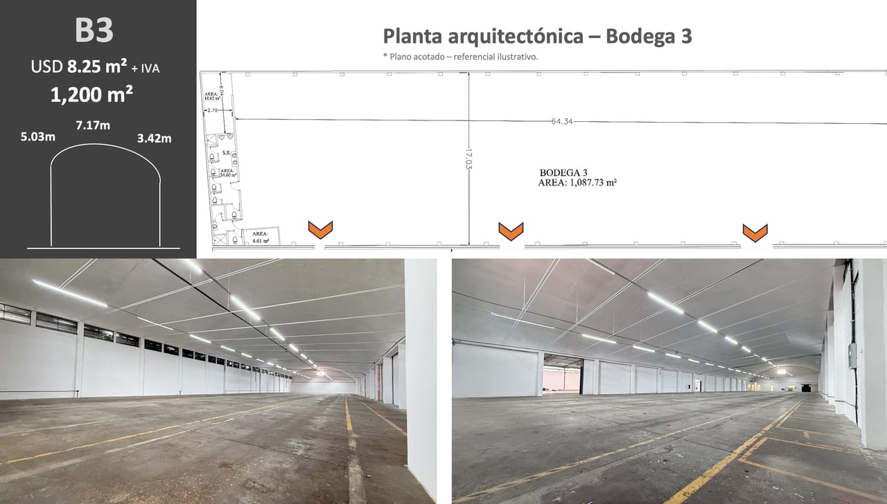 Bodegas No.3 y No.4 - a pocos metros de la Avenida Petapa Zona 12 — Bodega / Ofibodega en Alquiler en Altos de la colonia, Zona 12, Guatemala, Ciudad — foto 7 de 11
