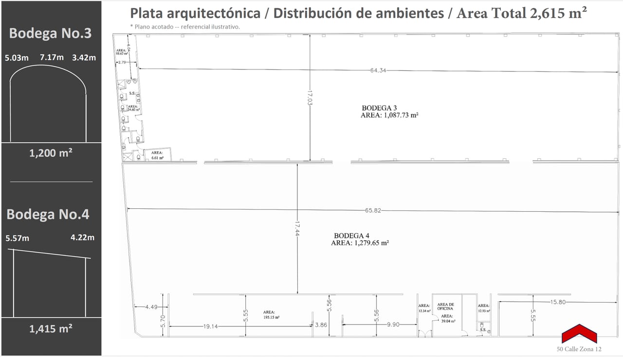 Bodegas No.3 y No.4 - a pocos metros de la Avenida Petapa Zona 12 — Bodega / Ofibodega en Alquiler en Altos de la colonia, Zona 12, Guatemala, Ciudad — foto 9 de 12
