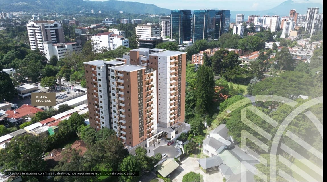 Apartamento con jardín en Casalini Los Árcos, Zona 10 — Apartamento en Venta en Casalini Los Arcos, Zona 10, Guatemala, Ciudad — foto 1 de 1