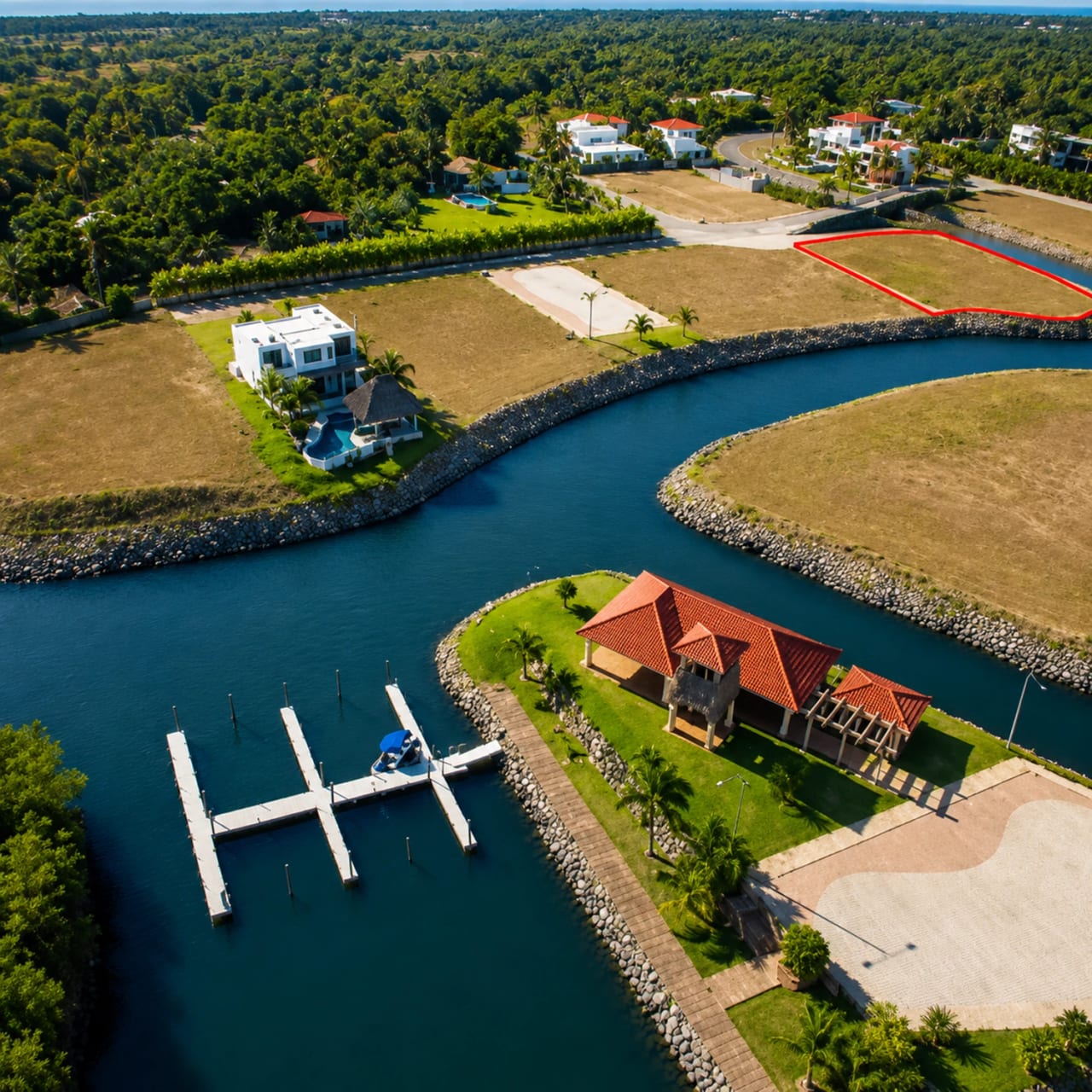Terreno en venta Iztapa condominio Pérgolas del Mar con 1,271 v² — Terreno en Venta en Pérgolas del Mar, Iztapa, Escuintla — foto 4 de 8