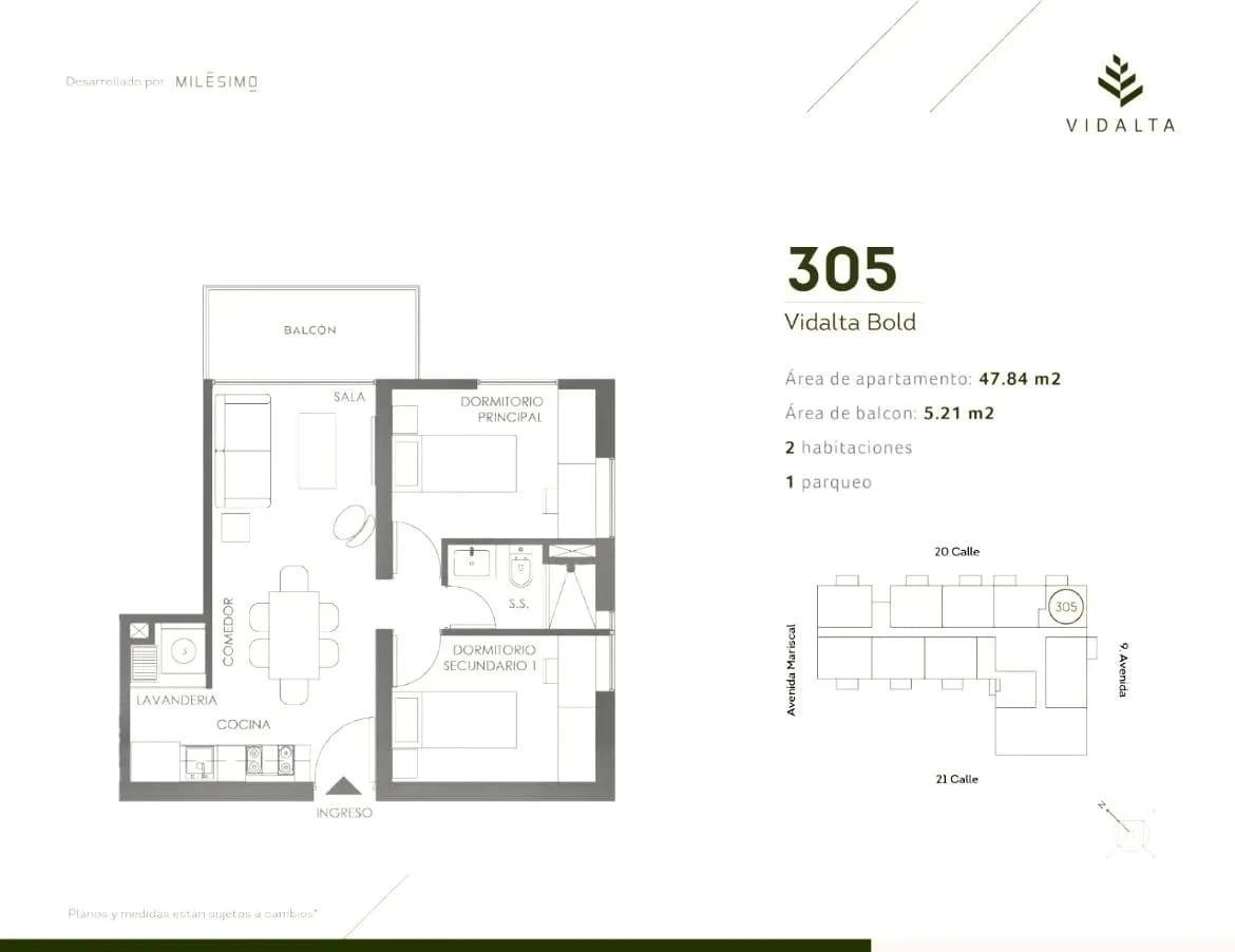 Zona 11 • Apartamento en Venta • Edificio Vidalta — Apartamento en Venta en Vidalta, Zona 11, Guatemala, Ciudad — foto 14 de 14