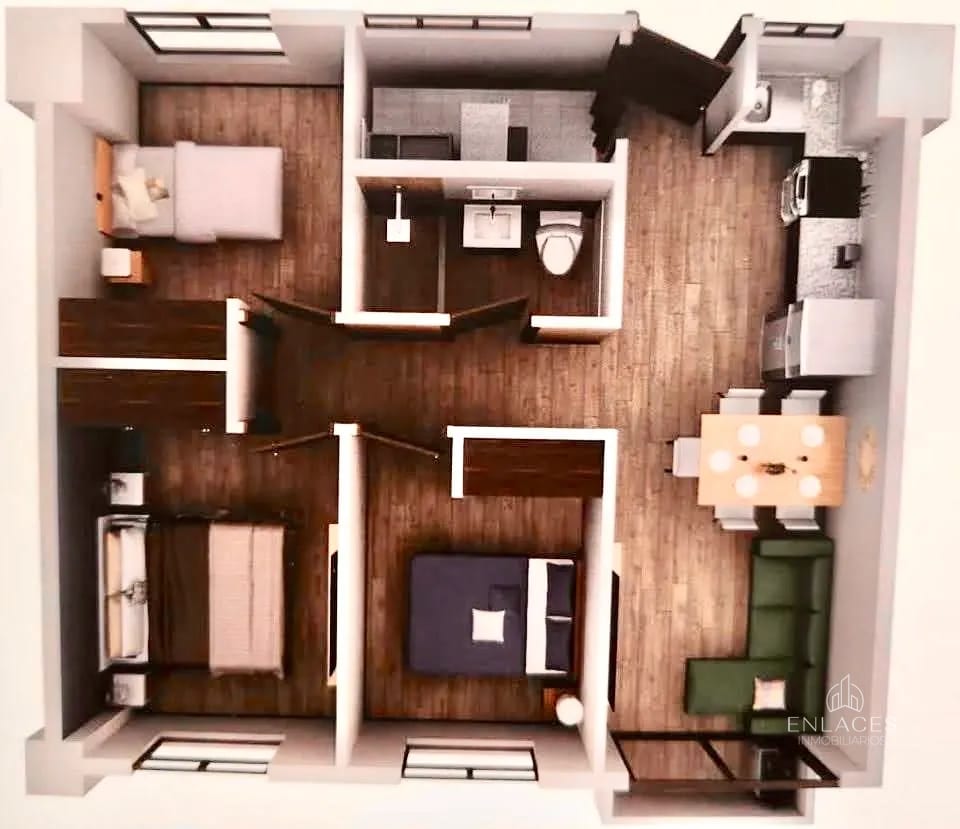 Zona 12 • Apartamento en Renta • Edificio Petápolis — Apartamento en Alquiler en Petápolis, Zona 12, Guatemala, Ciudad — foto 6 de 12