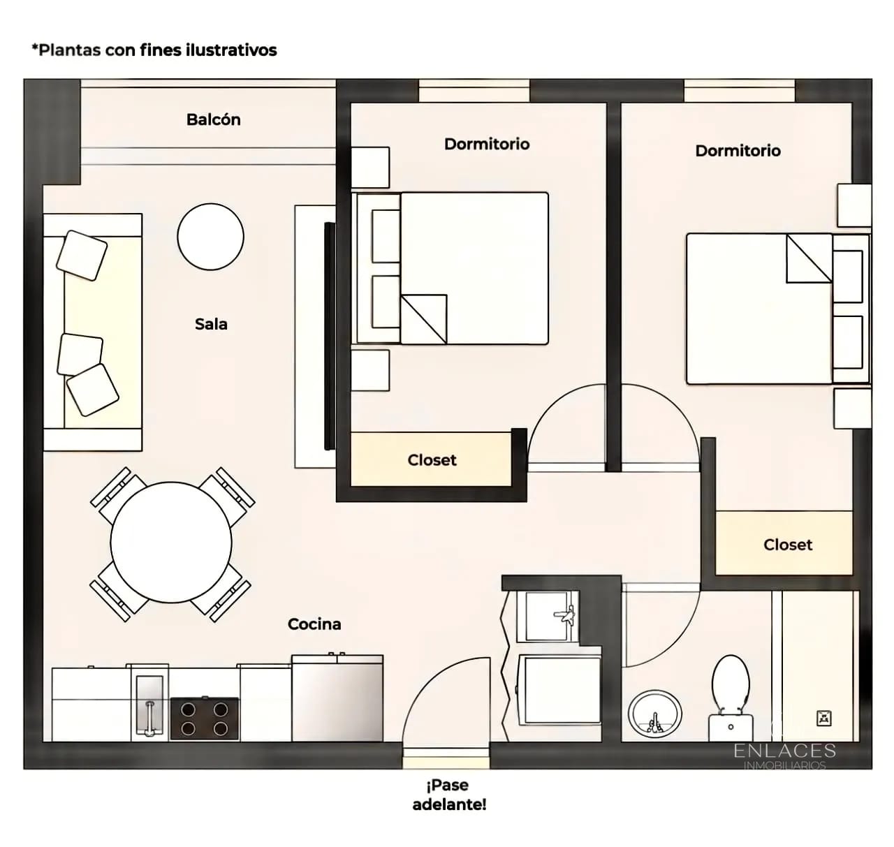 Zona 1 • Apartamento Nuevo en Renta • Edificio Salomé, Torre Merced — Apartamento en Alquiler en Zona 1, Guatemala, Ciudad — foto 7 de 7