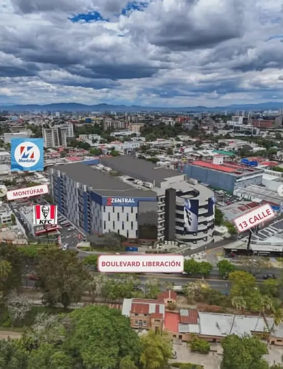 Bodegas en Construccion Zentral Liberacion Zona 9 en Venta — Bodega / Ofibodega en Venta en Zona 9, Guatemala, Ciudad — foto 1 de 7
