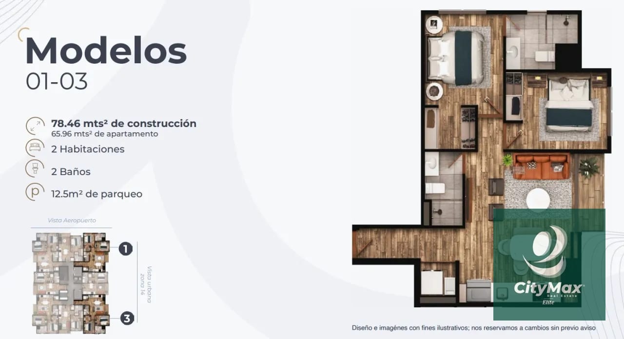 VENTA APARTAMENTOS AMALFI ZONA 14 — Apartamento en Venta en Zona 14, Guatemala, Ciudad — foto 7 de 7