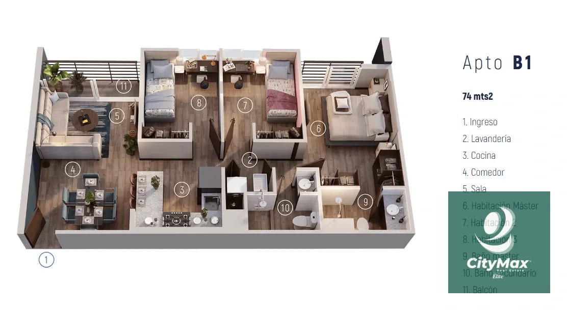 Apartamentos en Venta - Santa Catarina Pinula — Apartamento en Venta en Santa Catarina Pinula, Guatemala, Ciudad — foto 12 de 12