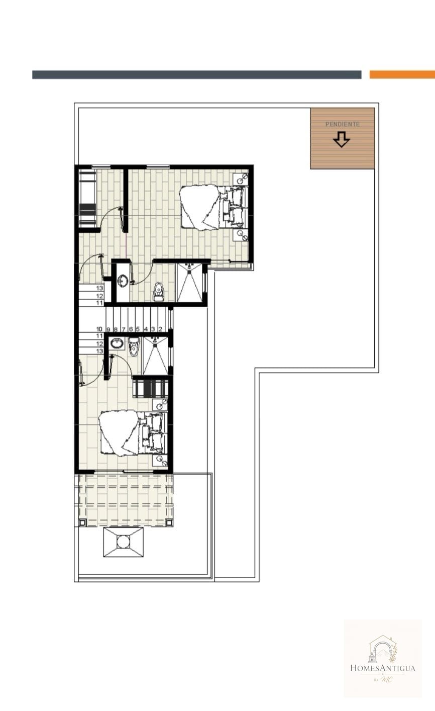 Casa en venta en Barrios Coloniales en construcción — Casa en Venta en San Pedro Las Huertas, Antigua, Sacatepéquez — foto 16 de 17