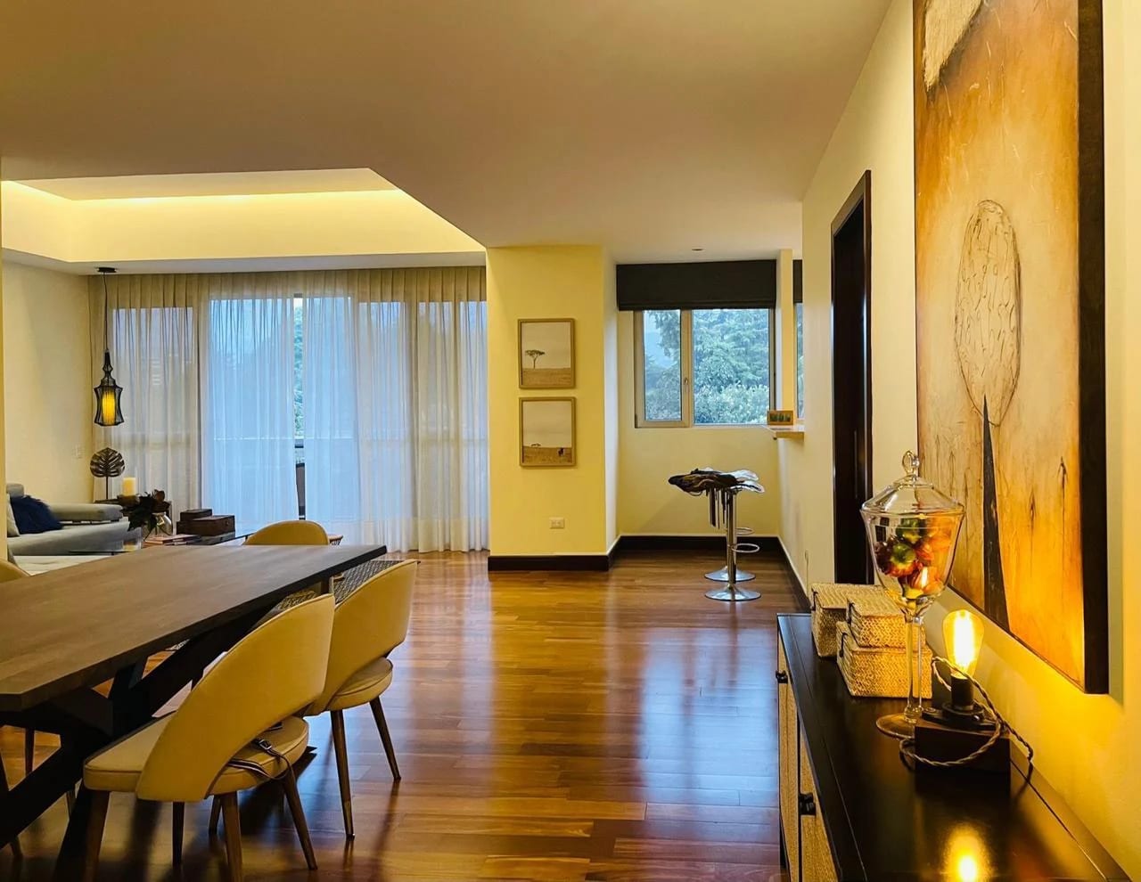 Apartamento Tiffany zona 14 amueblado con 3 habitaciones + servicio — Apartamento en Alquiler en Tiffany Cañada, Zona 14, Guatemala, Ciudad — foto 15 de 17