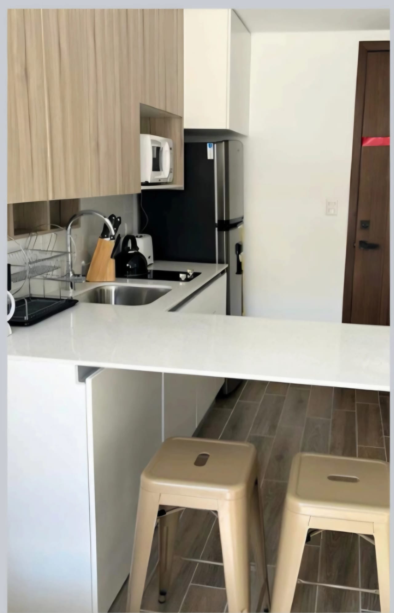 Apartamento venta Amueblado 1 habitación Inara z13 con terraza — Apartamento en Venta en Inara Americas, Zona 13, Guatemala, Ciudad — foto 3 de 4