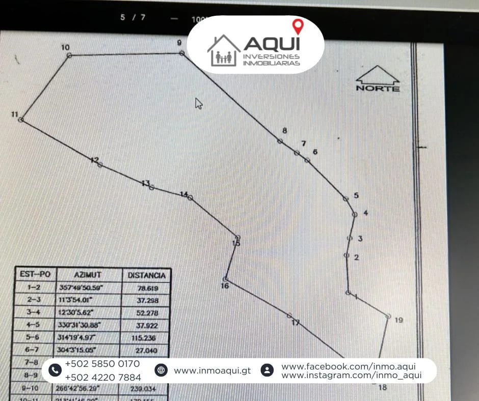 Terreno en Venta – 23 Manzanas en San Juan Sacatepéquez — Terreno en Venta en San Juan Sacatepéquez, Sacatepéquez — foto 7 de 10