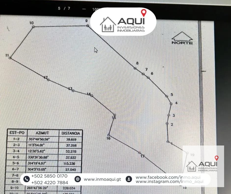 Terreno en Venta – 23 Manzanas en San Juan Sacatepéquez — Terreno en Venta en San Juan Sacatepéquez, Sacatepéquez — foto 7 de 10