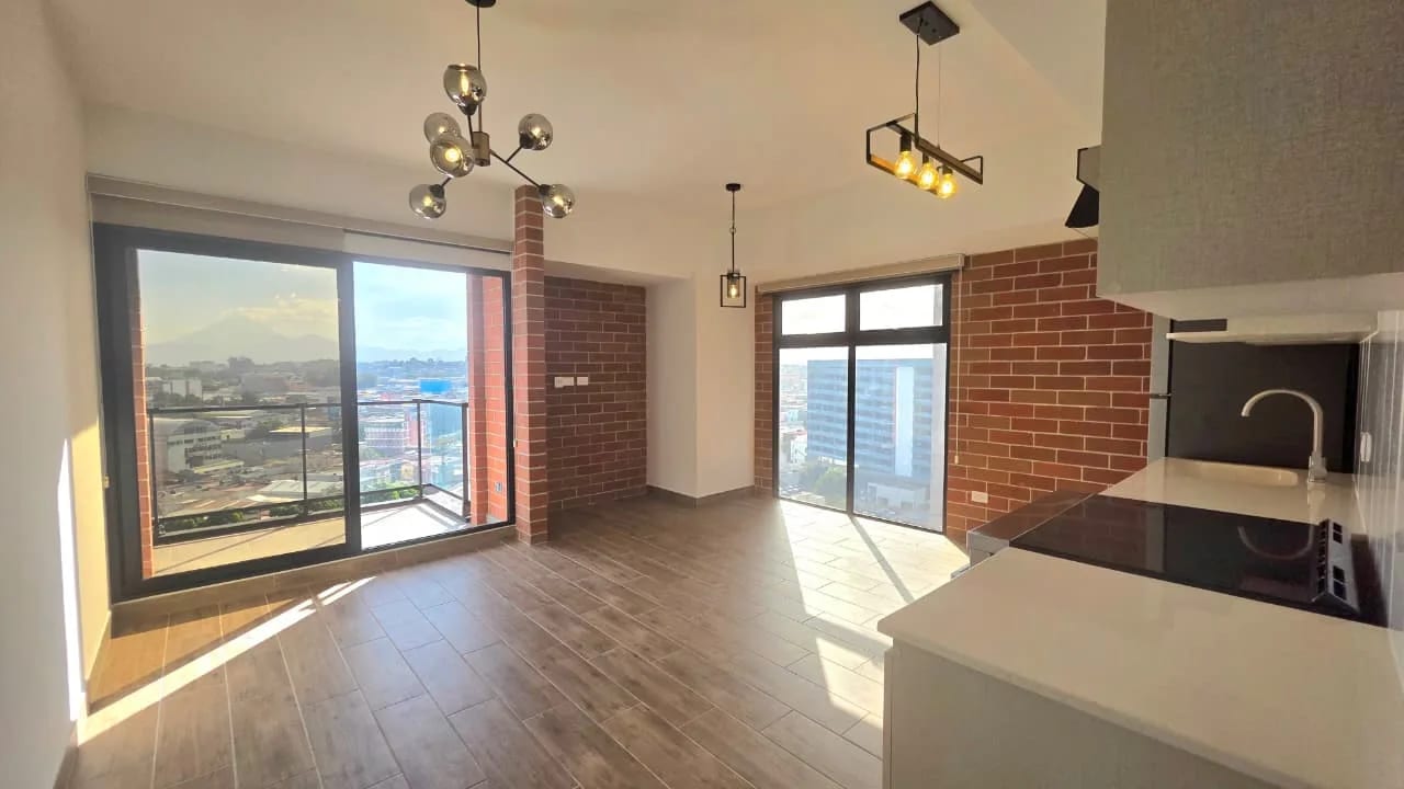 Apartamento nuevo en renta en zona 4 MODRA ll de 2 habitaciones — Apartamento en Alquiler en Modra II, Zona 4, Guatemala, Ciudad — foto 1 de 17