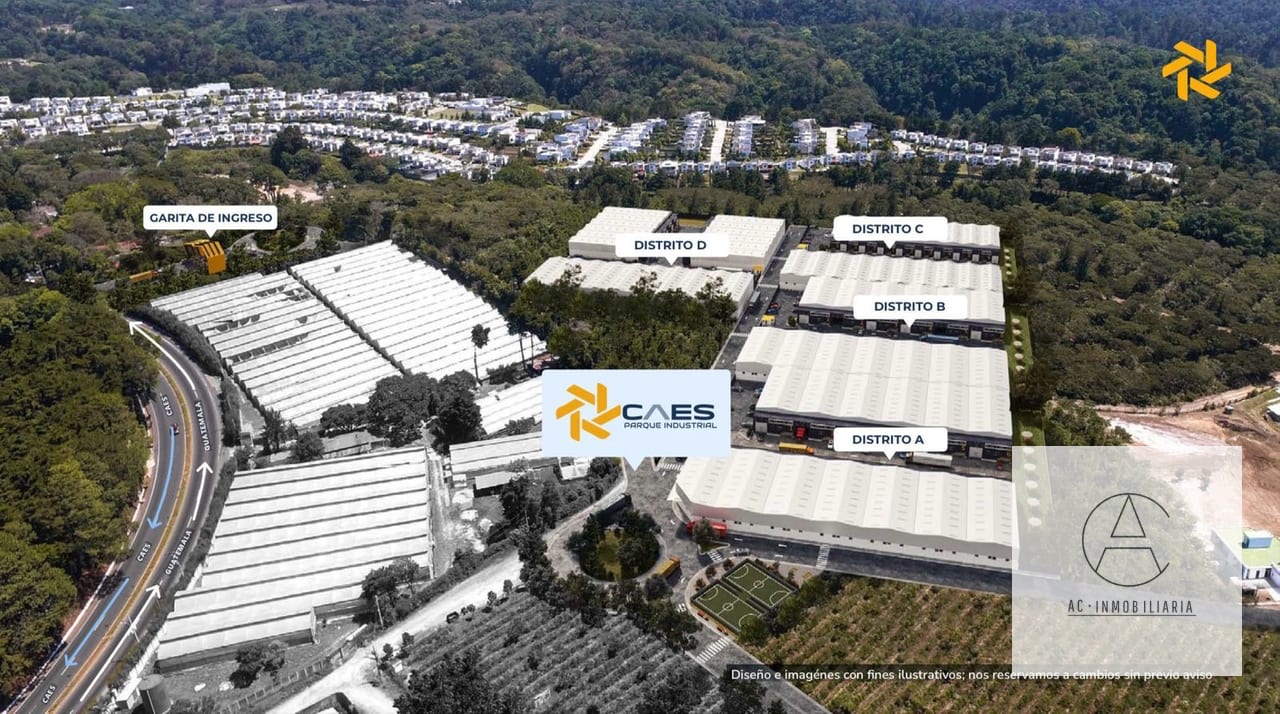 Bodega en renta para estrenar en Parque Industrial CAES, km 27 — Bodega / Ofibodega en Venta en Carretera a El Salvador, Guatemala, Ciudad — foto 4 de 14