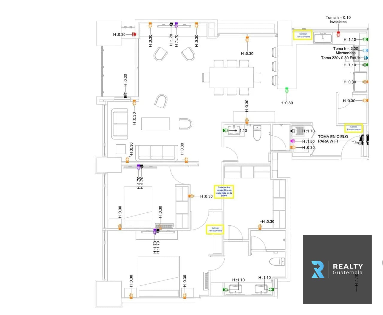 VENDO Apartamento Zona 13, Elemento Norte Diseño personalizado!!! — Apartamento en Venta en Elemento Plaza Berlín, Zona 13, Guatemala, Ciudad — foto 7 de 8