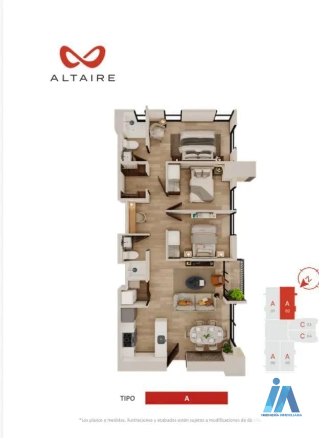 APARTAMENTO EN VENTA📍 Edificio Altaire, zona 11 — Apartamento en Venta en Zona 11, Guatemala, Ciudad — foto 4 de 8