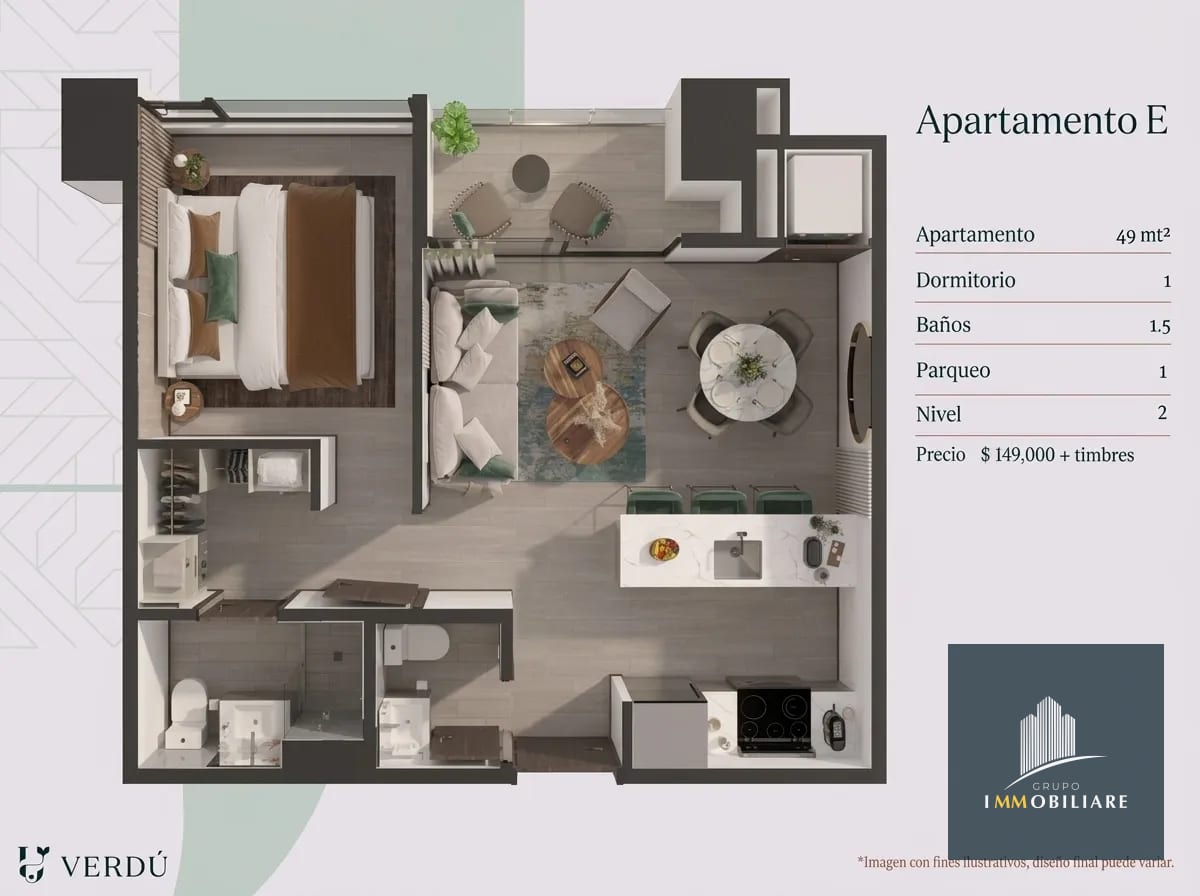 🏙️ Apartamento en Avenida Las Américas: Pet Friendly, permisoAirbnb — Apartamento en Venta en Verdú, Zona 13, Guatemala, Ciudad — foto 3 de 17