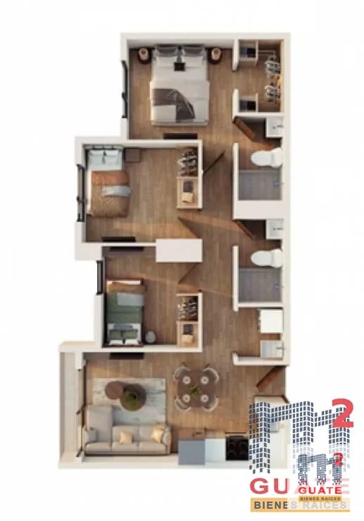 Apartamento en Venta, Zona 13 — Apartamento en Venta en Zona 13, Guatemala, Ciudad — foto 2 de 5