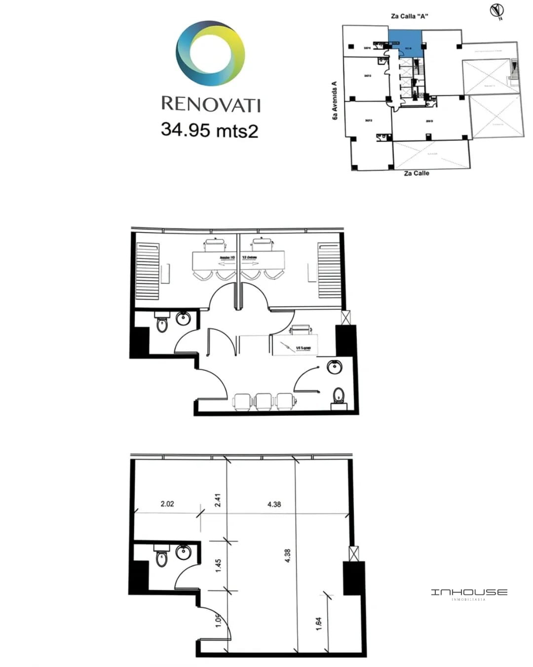 CLINICA EN RENTA ZONA 10 RENOVATI — Clínica en Alquiler en Renovati, Zona 10, Guatemala, Ciudad — foto 3 de 8