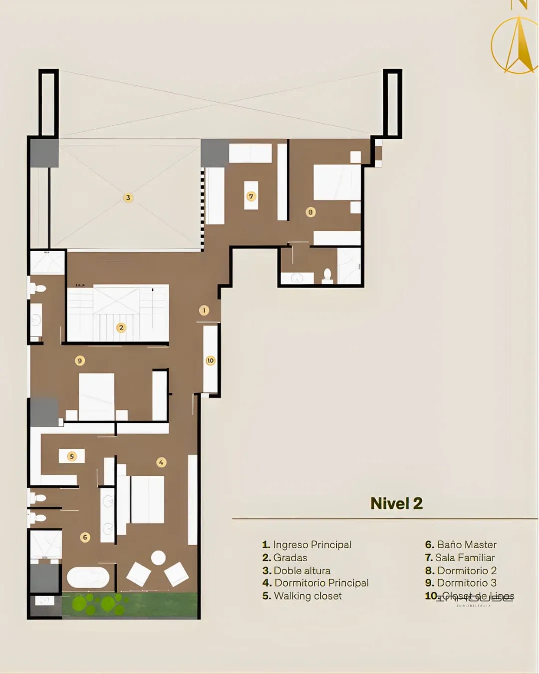 Apartamento en Venta Zona 10 de Dos Niveles para Estrenar — Apartamento en Venta en Zona 10, Guatemala, Ciudad — foto 8 de 12