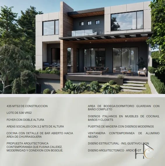 Sofisticada Casa en venta para estrenar – Arbórea, Legado del Bosque — Casa en Venta en Legado del Bosque, Zona 16, Guatemala, Ciudad — foto 10 de 12