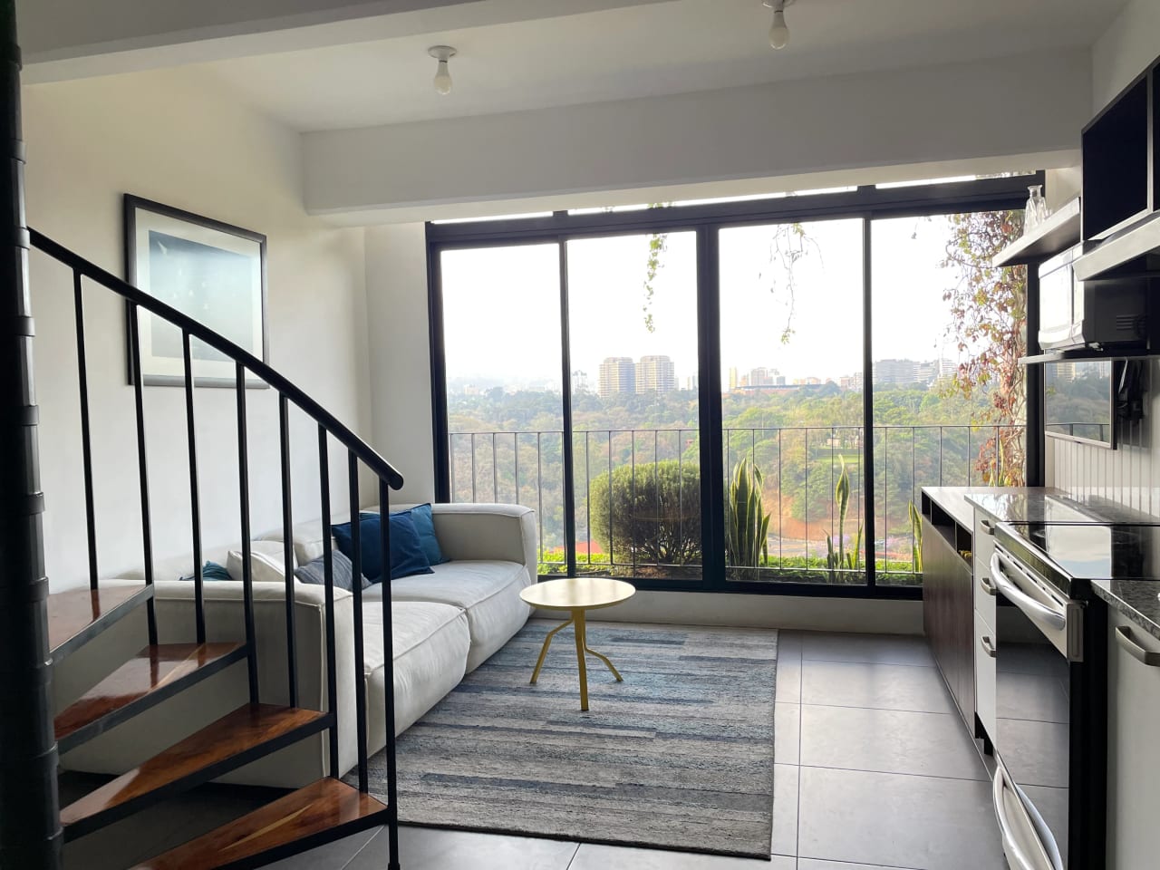 Lindo Loft Amueblado en zona 10 — Apartamento en Alquiler en Ciudad Vieja, Zona 10, Guatemala, Ciudad — foto 1 de 14
