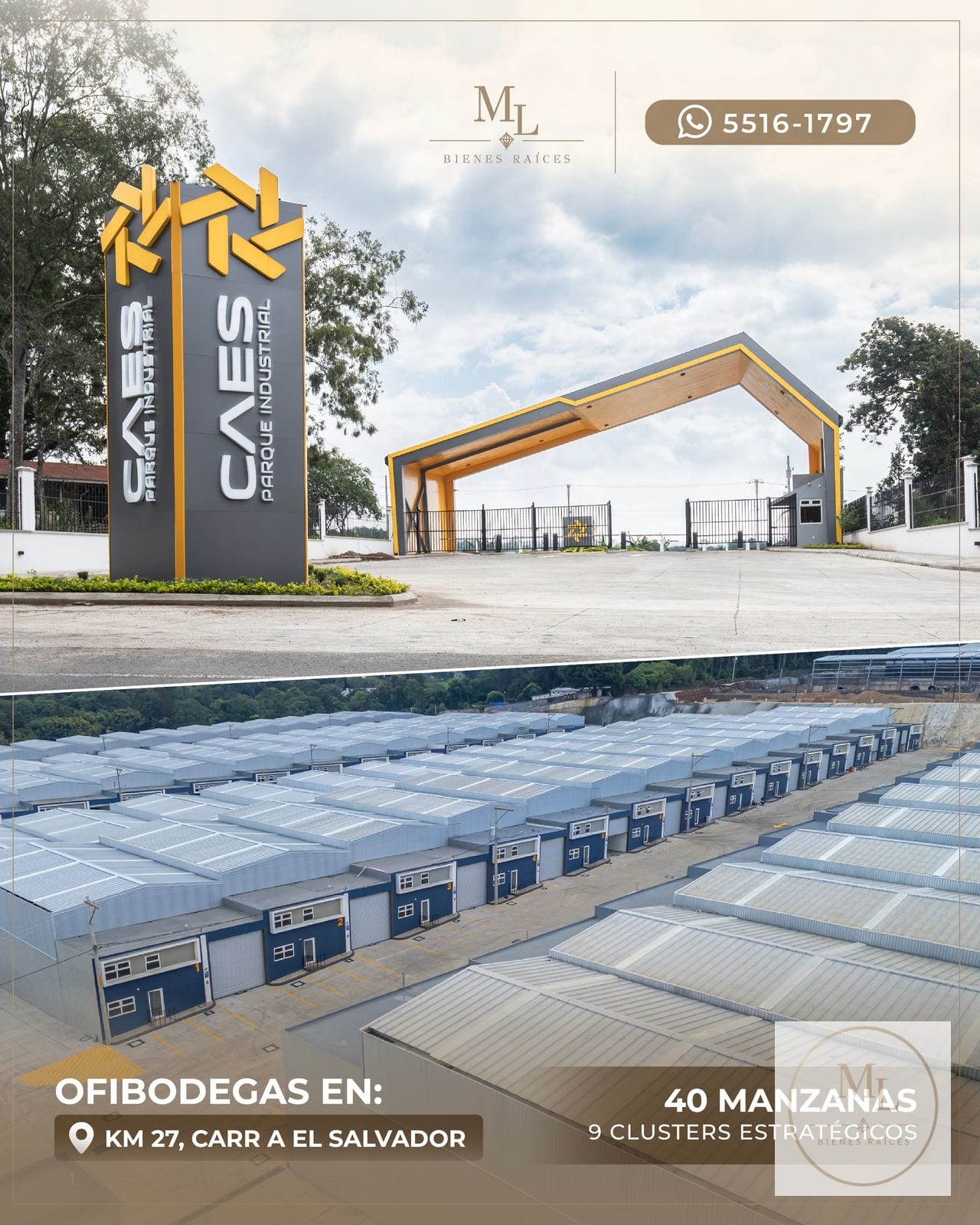 CAES Parque Industrial — Bodega / Ofibodega en Venta en Carretera a El Salvador, Guatemala, Ciudad — foto 1 de 2