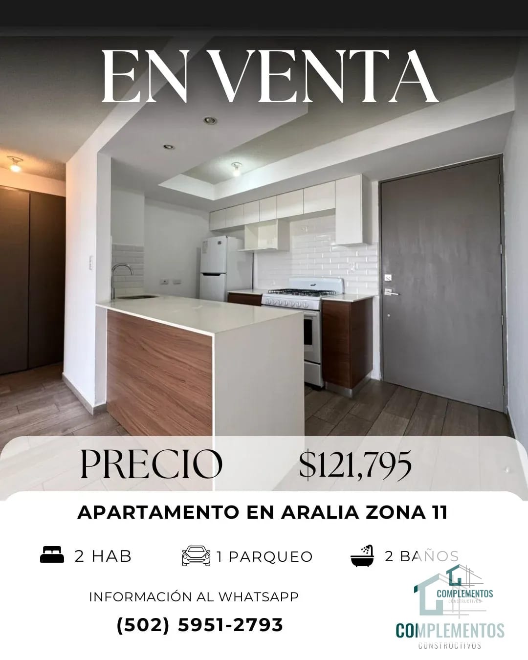 Aralia, Apartamento en Venta Zona 11 — Apartamento en Venta en Aralia Mariscal, Zona 11, Guatemala, Ciudad — foto 1 de 11
