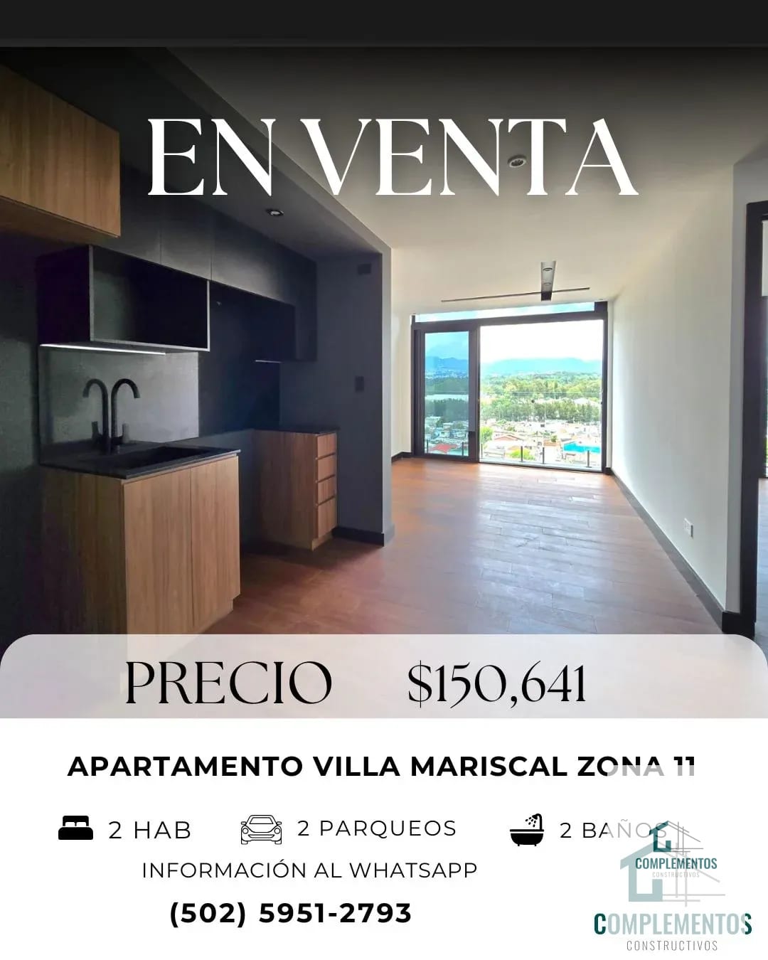 Villa Mariscal, Apartamento en Venta zona 11 — Apartamento en Venta en Villa Mariscal, Zona 11, Guatemala, Ciudad — foto 1 de 10