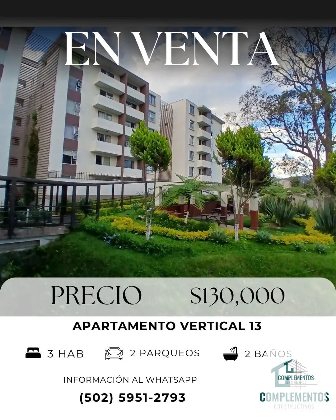 Verrical 13, Apartamento en venta zona 13 — Apartamento en Venta en Zona 13, Guatemala, Ciudad — foto 1 de 12