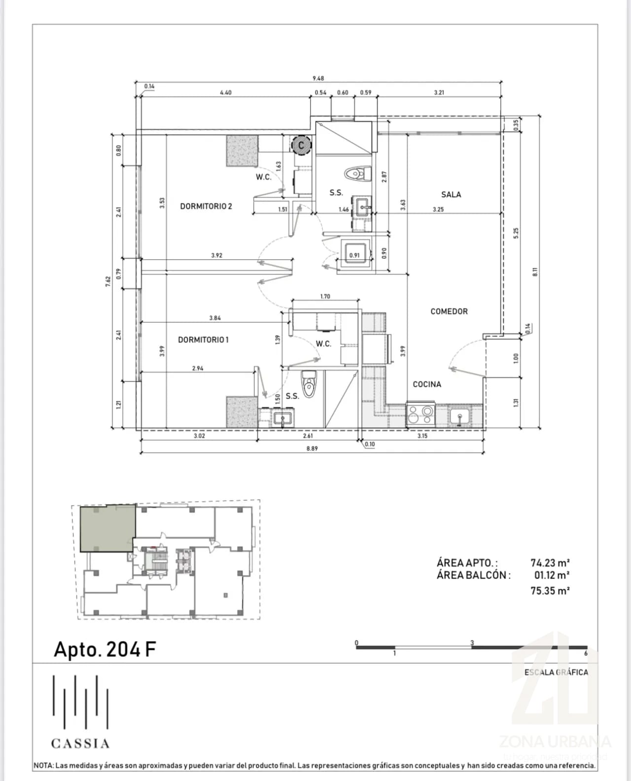 Apartamento en venta en Edificio Cassia, Vista Hermosa I, zona 15 — Apartamento en Venta en Zona 15, Guatemala, Ciudad — foto 16 de 17