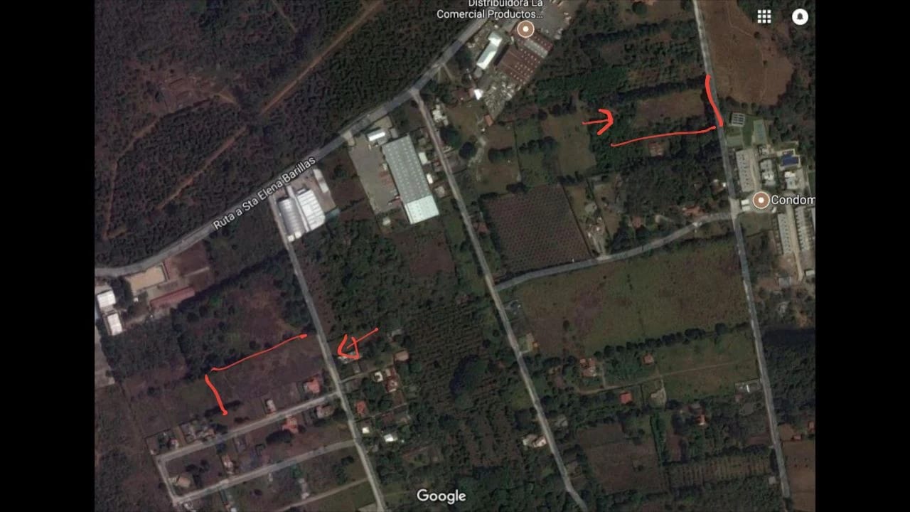 Vendo Dos Terrenos para Lotificar Camino a Santa Elena Barillas +1 — Terreno en Venta en km 21-25, Carretera a El Salvador, Guatemala, Ciudad — foto 1 de 10