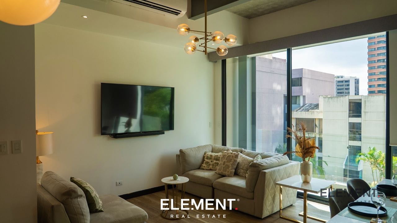 Apartamento amueblado en renta - UNIO, Zona 14 — Apartamento en Alquiler en Unio Urban Village, Zona 14, Guatemala, Ciudad — foto 4 de 16