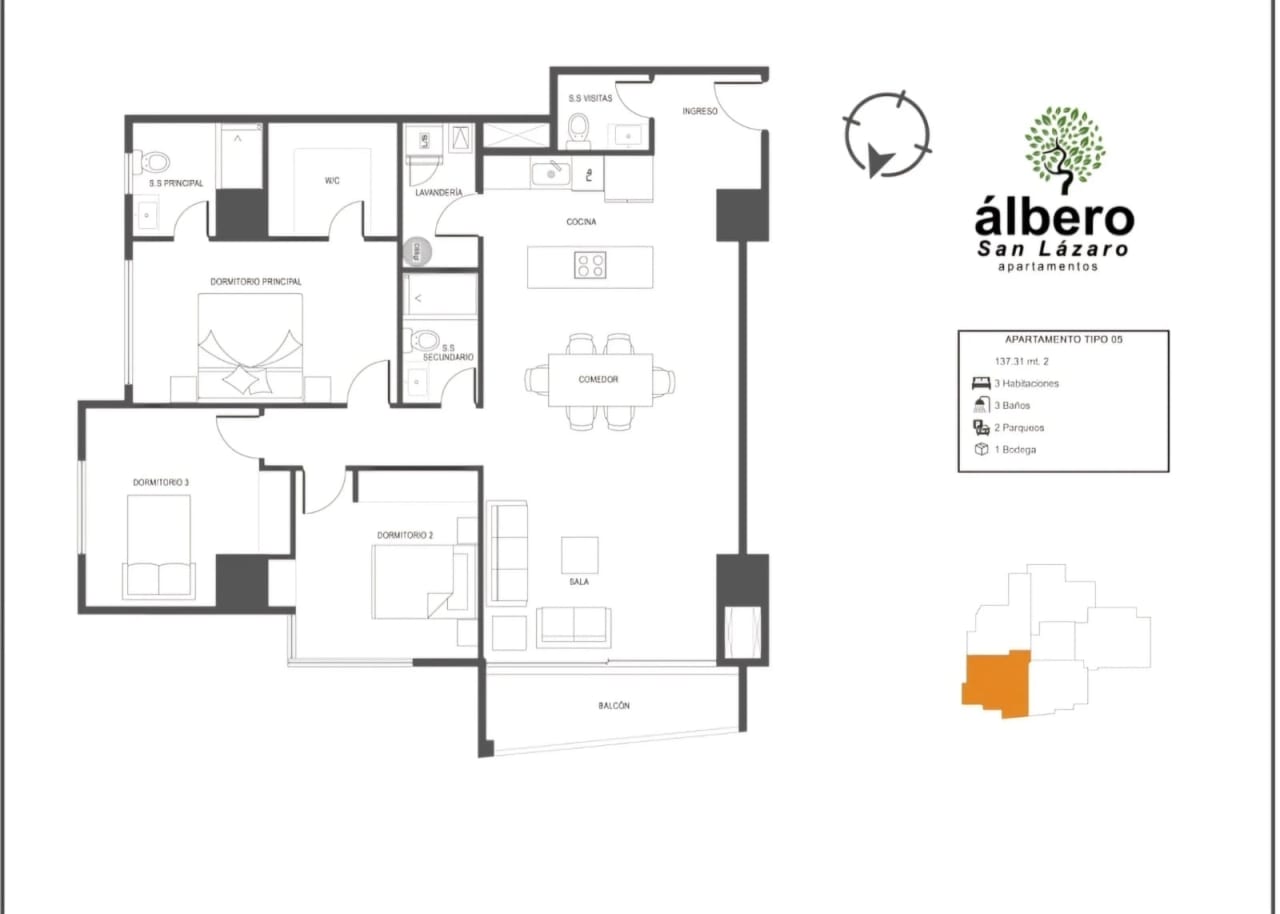 Albero San Lazaro, Apartamento en venta y renta, zona 15 - Image 5