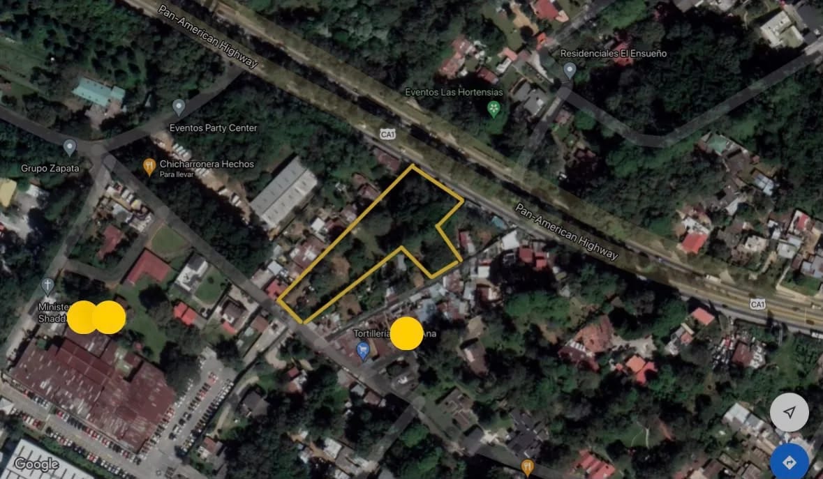 Terreno en venta, San Lucas Sacatepéquez a orilla de carretera — Terreno en Venta en San Lucas Sacatepéquez, Sacatepéquez — foto 2 de 2