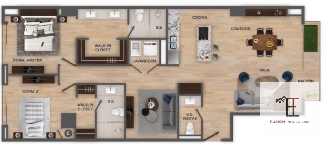 Rento apartamento en zona 15 VH1 Edificio Baden — Apartamento en Alquiler en Baden, Zona 15, Guatemala, Ciudad — foto 11 de 11
