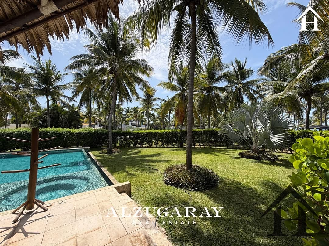 Villa amueblada con piscina Condominio Blanc Monterrico — Casa vacacional en Venta en Iztapa, Escuintla — foto 2 de 13