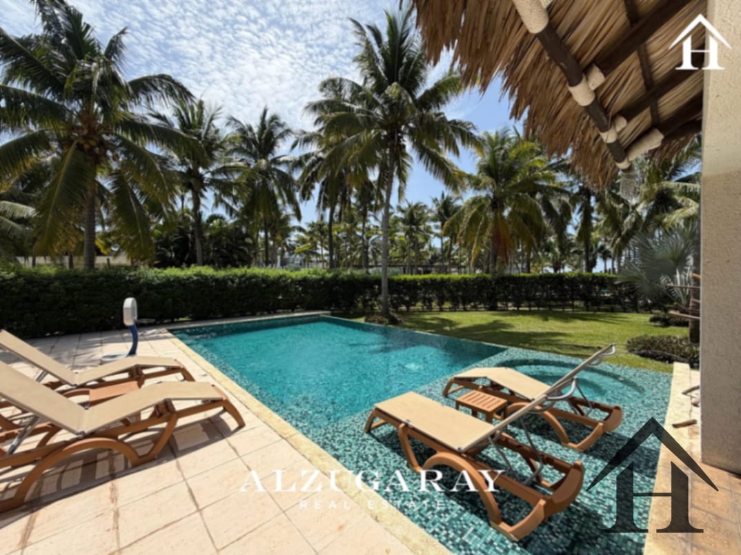 Villa amueblada con piscina Condominio Blanc Monterrico — Casa vacacional en Venta en Iztapa, Escuintla — foto 4 de 13