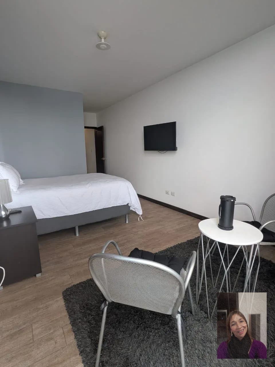 Dormitorio — Apto de 2 habitaciones totalmente equipado en Albero, Vista Hermosa — Apartamento en Venta en Álbero 15, Zona 15, Guatemala, Ciudad — foto 4 de 17